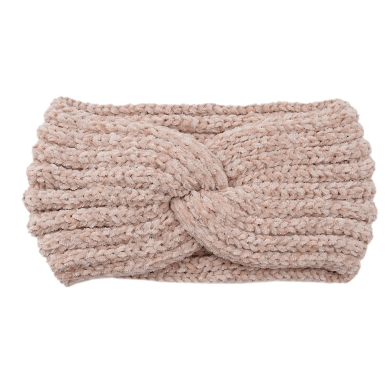 Alt Rosa Stirnband Damen gekreuzt