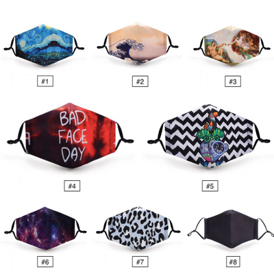 Stoffmasken Damen & Kinder Style Prints