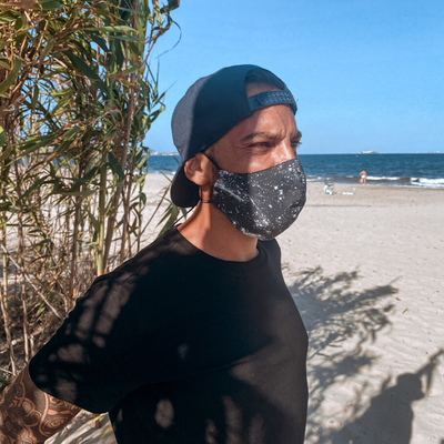 Ketten-Maske Black Universe