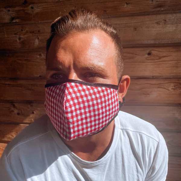 Herren Stoffmasken Bälpmoos