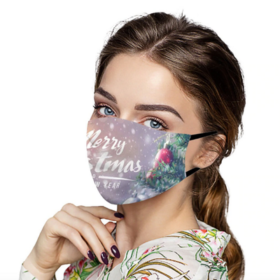 Stoffmaske Winter & Weihnacht Mood
