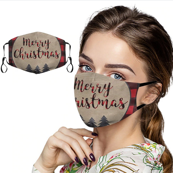 Stoffmaske Winter & Weihnacht Mood