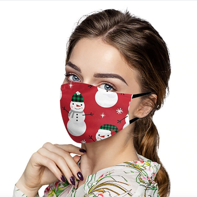 Stoffmaske Winter & Weihnacht Mood