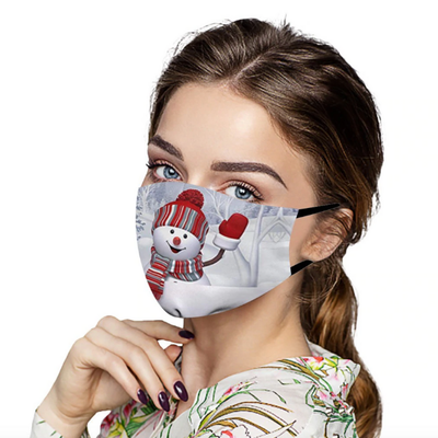 Stoffmaske Winter & Weihnacht Mood