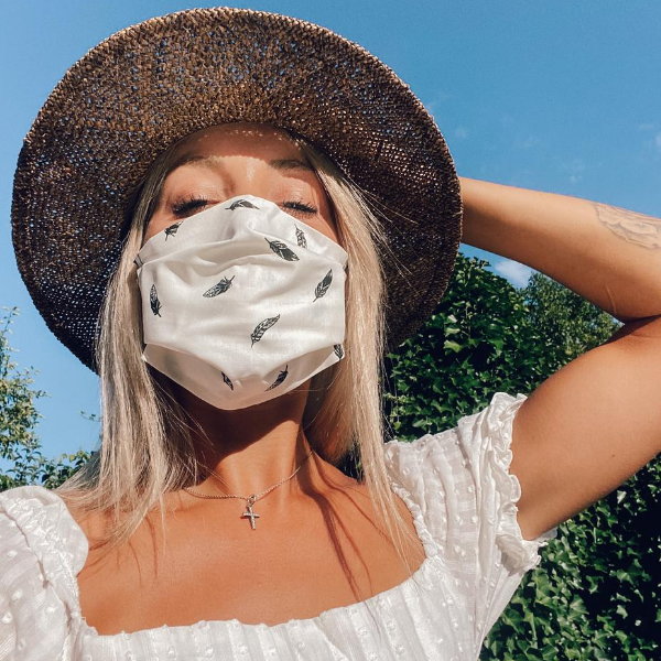 Stoffmaske Fäderli