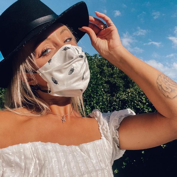 Stoffmaske Fäderli