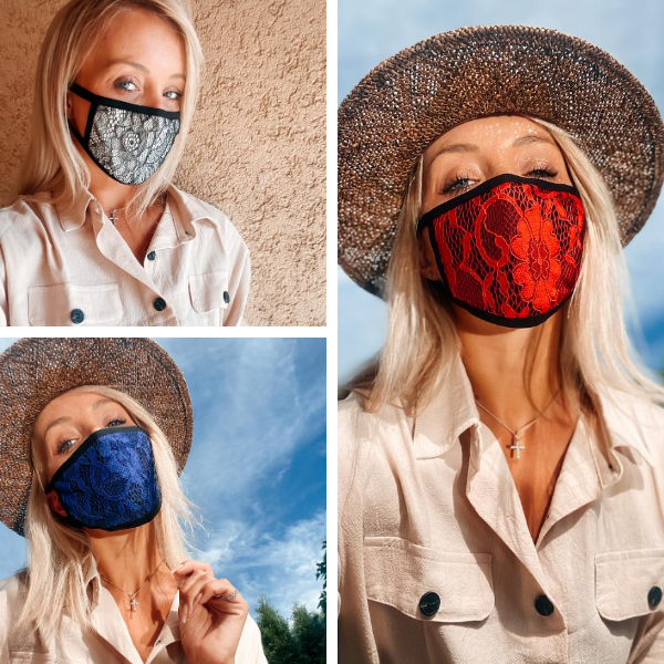 Spitzen Maske Lilly
