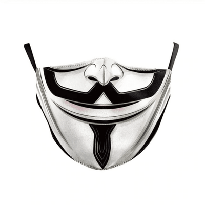 Stoffmaske Haus des Geldes