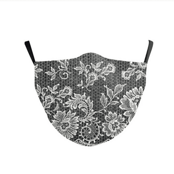 Blumenmaske Fiori Bianchi