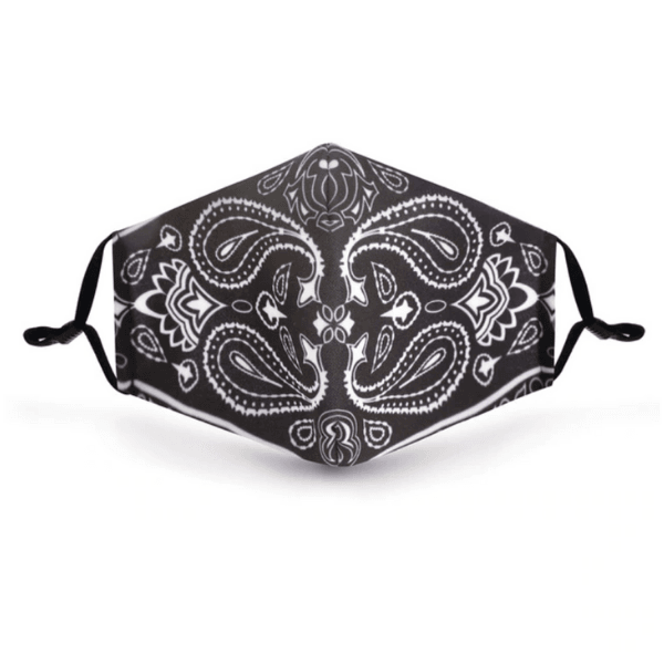 Stoffmaske Black & White Spirit
