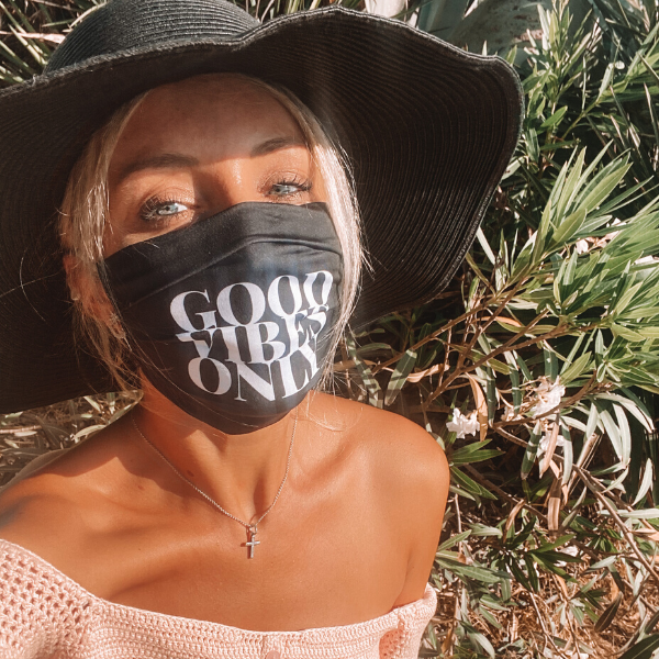 Schutzmasken Good Vibes Only