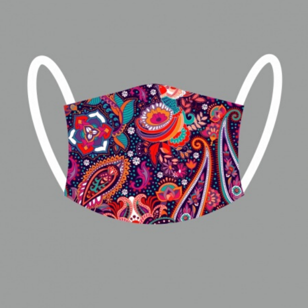 Paisley Chic Maske