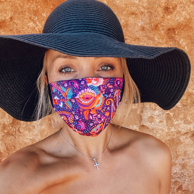 Paisley Chic Maske