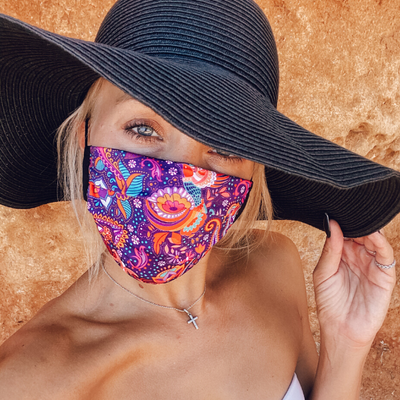 Paisley Chic Maske
