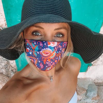 Paisley Chic Maske