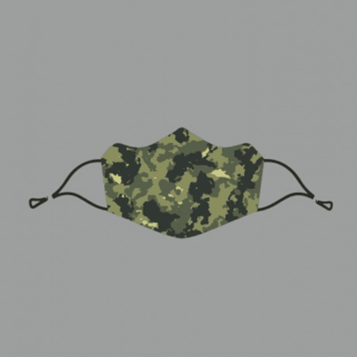 Herren Maske Camouflage