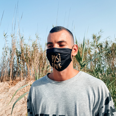 Stoffmaske Positive