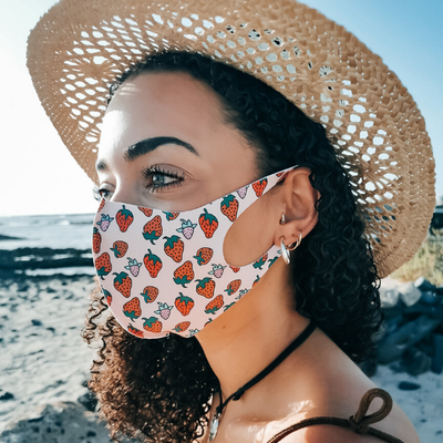 Gesichtsmaske s'Erdbeeri