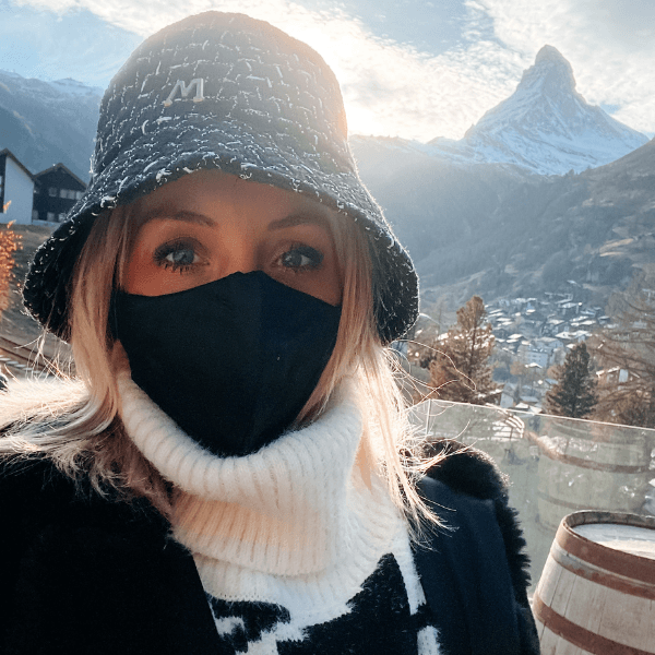 Schwarze Stoffmaske MYONE