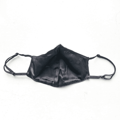 Herren Seiden-Stoffmaske Blue Military