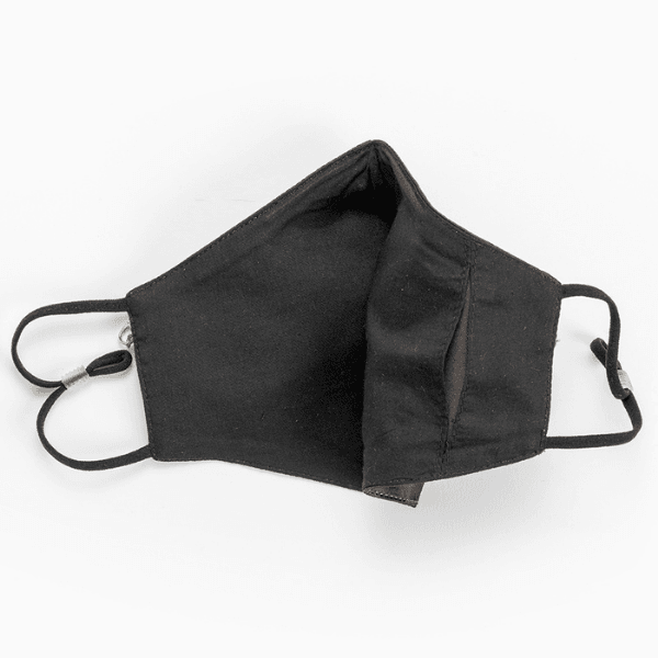 Seidenmaske mit Maskenkette und Stoffbeutel | Perlenkette für Maske | Stoffmaske aus Seide und Baumwolle | Fashion Stoffmaske Schweiz | Exklusive Maske