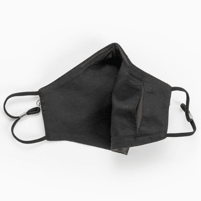 Seidenmaske mit Maskenkette und Stoffbeutel | Perlenkette für Maske | Stoffmaske aus Seide und Baumwolle | Fashion Stoffmaske Schweiz | Exklusive Maske