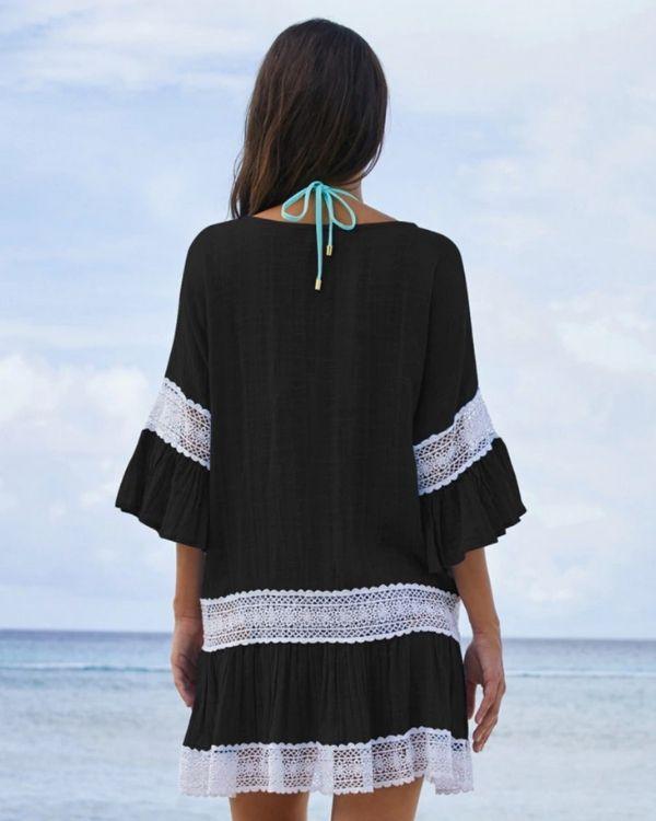 Boho Tunika Strandkleid Damen Schweiz Just Style