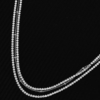 Silberne Bauchkette Bauchschmuck aus Kristallsteinen Strasssteinen 