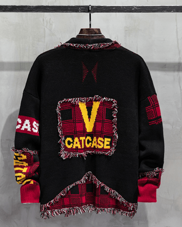 Cardigan Herren V-Style