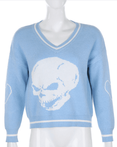 Pullover Totenkopf