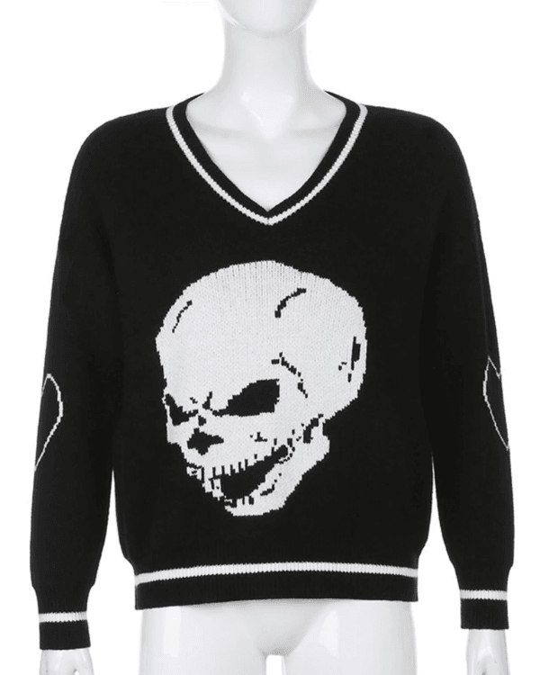 Pullover Totenkopf