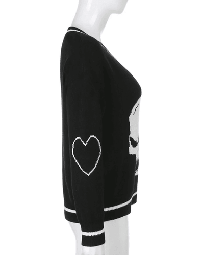 Pullover Totenkopf