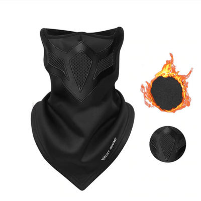Corona Halsschlauch Wintersport Schwarz | Schalmaske | Sturmmaske | Outdoor Stoffmaske | Balaclava Maske für Männer | Fleece Schal- Sturmmaske | Hals-Mund-Nasen Covid Schutz | Covid Shop Schweiz 