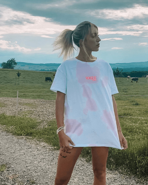 T-Shirt Oversize Batik VOGUE Italy 