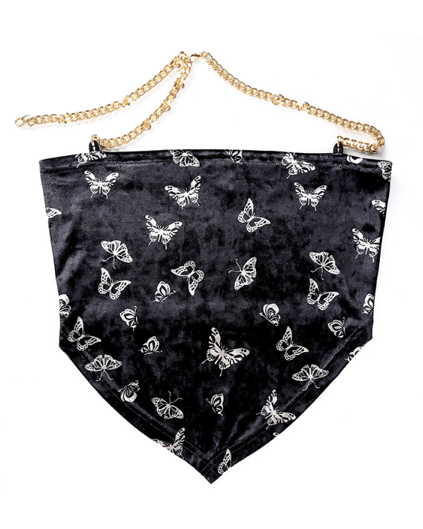 Top Black Butterfly