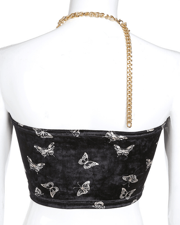 Top Black Butterfly