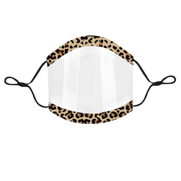 Transparente Maske Leo
