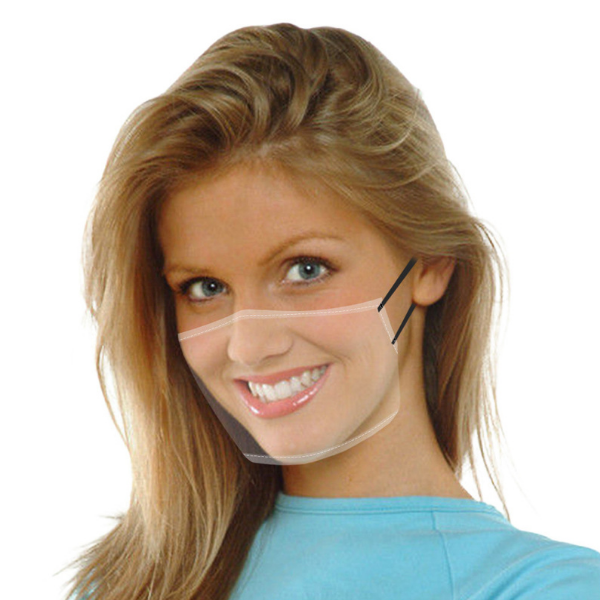 Transparente Maske Look Through