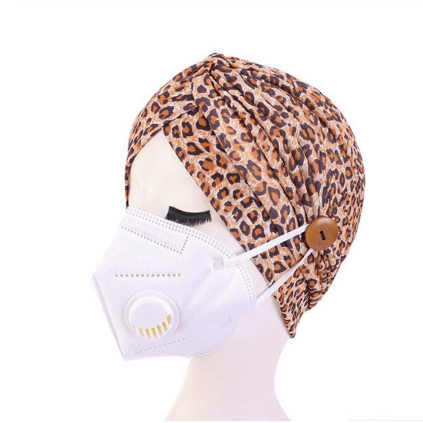 Turban Kopfbedeckung Leopard