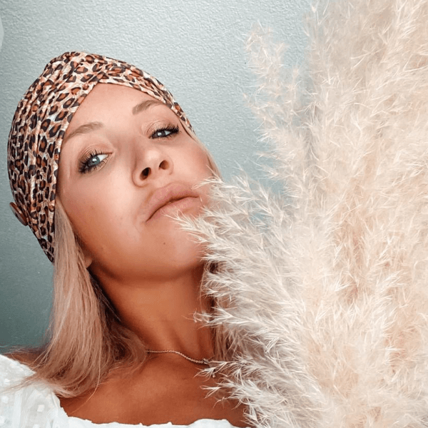 Turban Kopfbedeckung Leopard