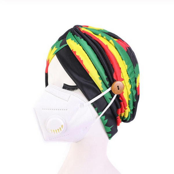 Turban Kopfbedeckung Rasta