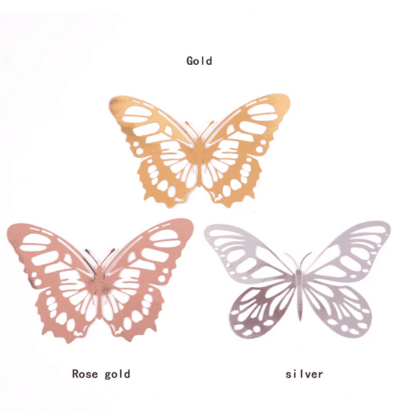Wand Dekoration 3D Schmetterlinge