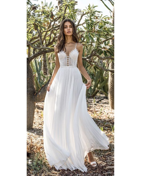 Weißes bodenlanges kleid clearance