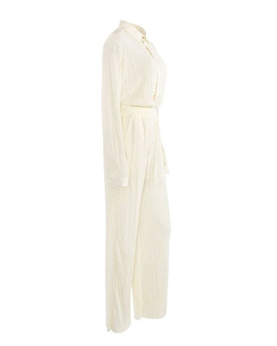 Elegantes Damen Zweiteiler Set im Cord Style