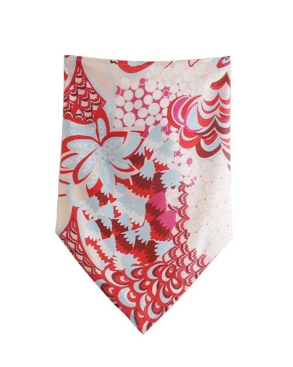 Bandana Kopftuch Tuch Paisley Retro Vintage Floral Print
