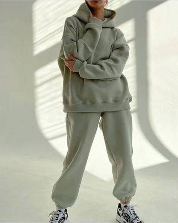 Damen Bekleidung Zweiteiliger Hoodie Zweiteiler Tracksuit Set Marly