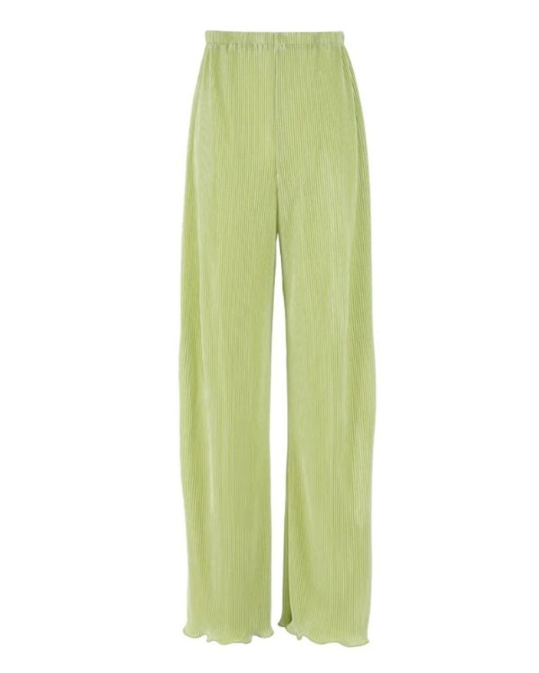 Oversize lockere breite Cordhose mit elastischem Bund