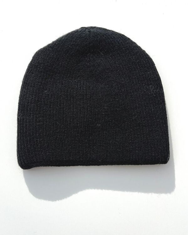 Schwarzes Winter Baumwolle Beanies Muetzen 