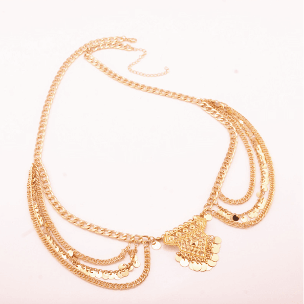 Bauchkette Boho Triangle