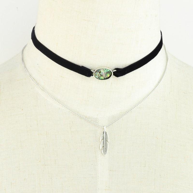 Choker Roca Pluma